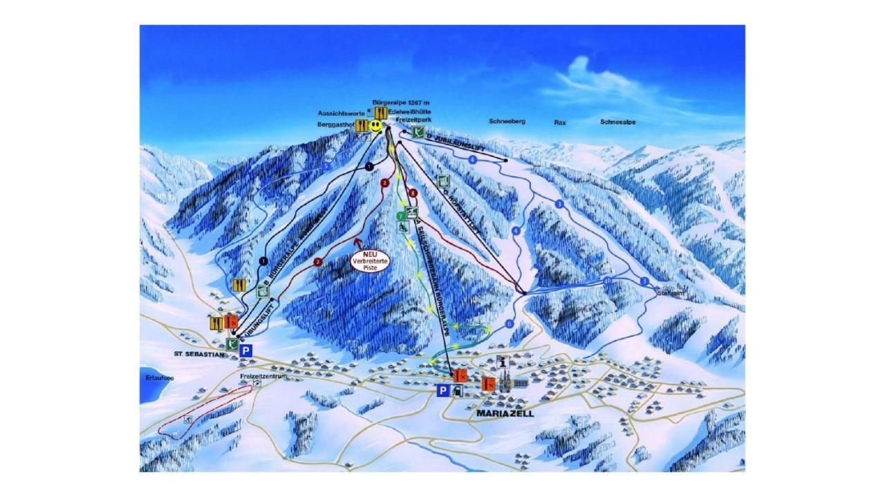 Stadtzentrum Mariazell Bagian luar foto